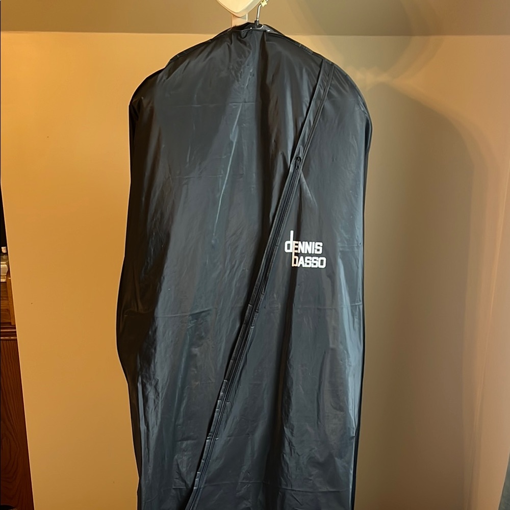 Dennis Basso Elegant Faux Fur Coat comes with garment bag.  Runs large